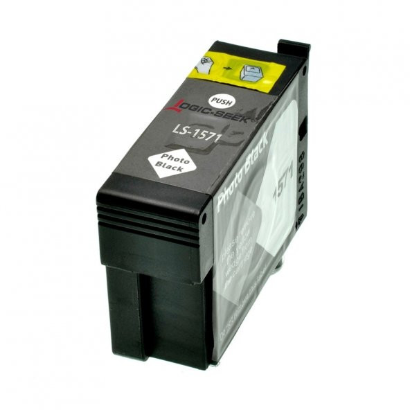 Epson T1571  Foto Siyah Muadil Kartuş-C13T15714010 / Stylus Photo R3000 ürün görseli 1