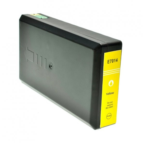 Epson T7014 XXL Sarı Muadil Kartuş / WP-4015dn /WP-4095DN /WP-4515dn /WP-4525dnf /WP-4535dwf /WP-4545dtwf /WP-4595dnf ürün görseli 1