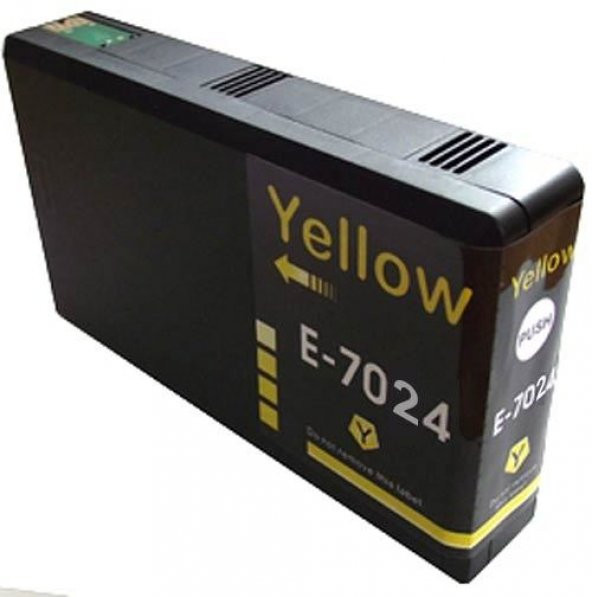 Epson T7024 XL Sarı Muadil Kartuş/WP4000 /WP4014 /WP4015 /WP4020 /WP4025 /WP4095 /WP4500 /WP4515 /WP4525 /4530 /WP4534 /WP4535 / WP4540 /WP4545 /WP4595 ürün görseli 1