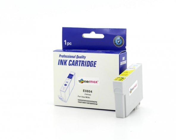 Epson T0804-C13T08044020 Sarı Muadil Kartuş ürün görseli 1