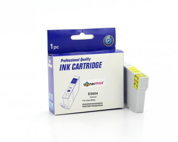 Epson T0804-C13T08044020 Sarı Muadil Kartuş - Resim 2