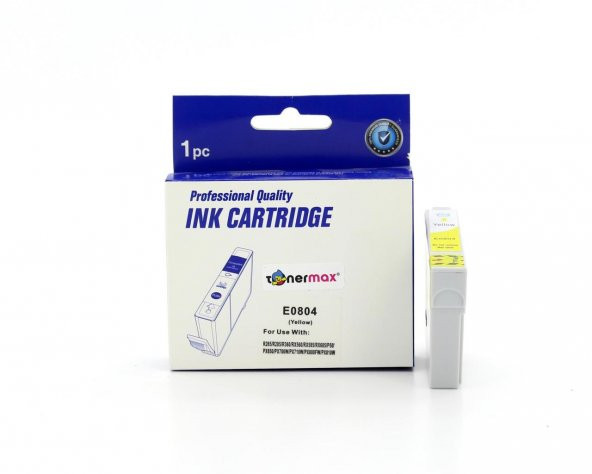 Epson T0804-C13T08044020 Sarı Muadil Kartuş - Resim 7