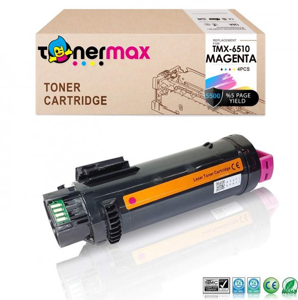Xerox Phaser 6510 Kırmızı Muadil Toner / WorkCentre 6515 ürün görseli 1