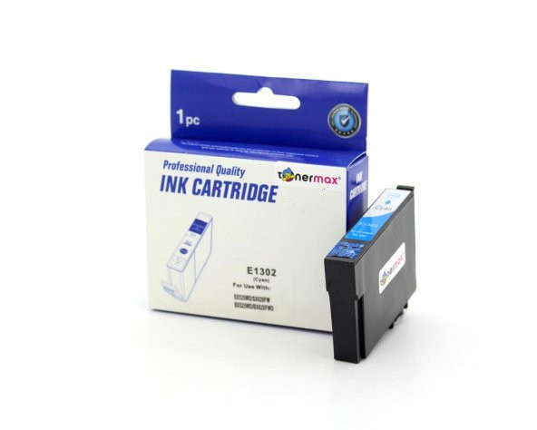 Epson T1302 / C13T13024020 Mavi Muadil Kartuş ürün görseli 1