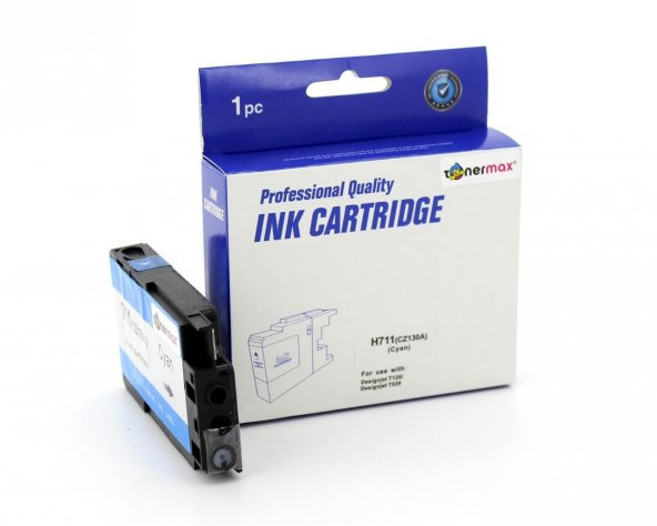 Hp 711XL  CZ130A / T520 / T120 Mavi Muadil Kartuş ürün görseli 1