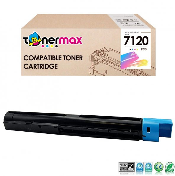 Xerox WorkCentre 7120 Mavi Muadil Toner / 7125 / 7220 / 7225 ürün görseli 1