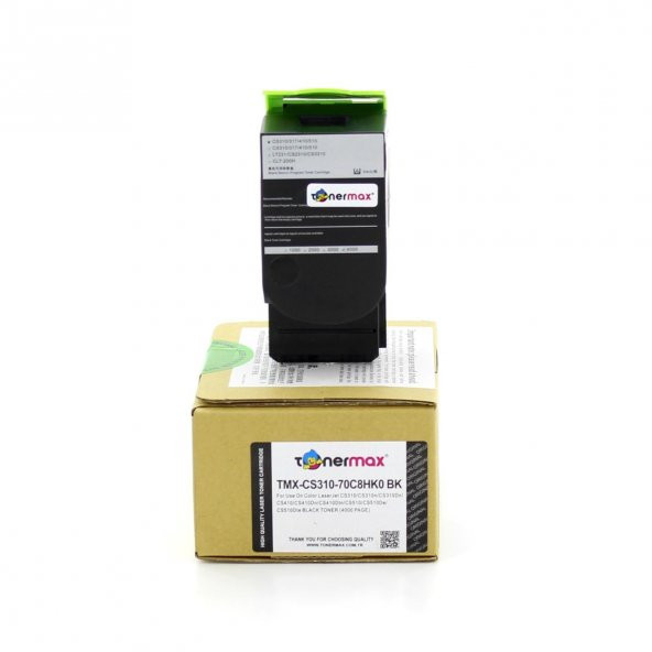 Lexmark 70C8HK0 Siyah Muadil Toner / CS310 / CS410 / CS510 ürün görseli 1