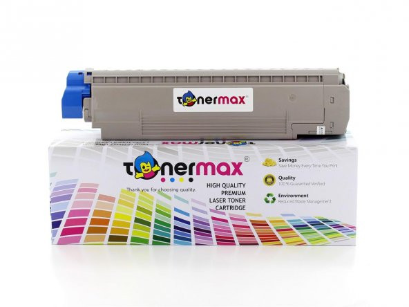 Oki 44643008 Siyah Muadil Toner / C801 / C821 ürün görseli 1