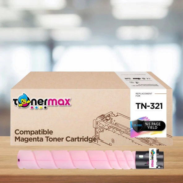 Konica Minolta TN-321 Kırmızı Muadil Toneri / Bizhub C224 / C284 / C364 A33K330 ürün görseli 1