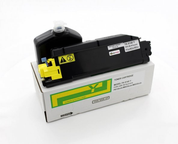 Kyocera TK-5140 Muadil Toner Sarı / M6030 / M6530 / P6130 ürün görseli 1