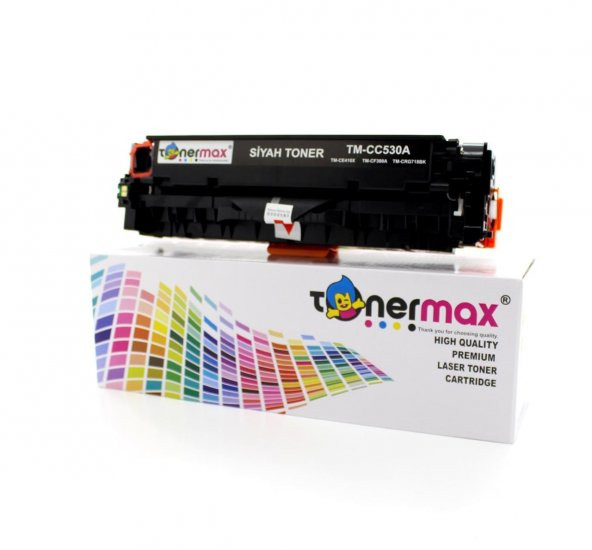 HP 304A / CC530A / CM2320 / CP2025 Siyah Muadil Toner - Ekonomik ürün görseli 1