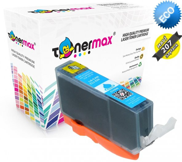 Canon PGI-525 PGBK / CLİ-526 CMYK Muadil Kartuş Set - Resim 3