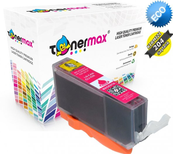 Canon PGI-525 PGBK / CLİ-526 CMYK Muadil Kartuş Set - Resim 4