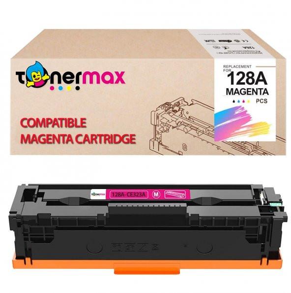 HP 128A CE323A / CM1415 / CP1525 Kırmızı Muadil Toneri - Ekonomik ürün görseli 1