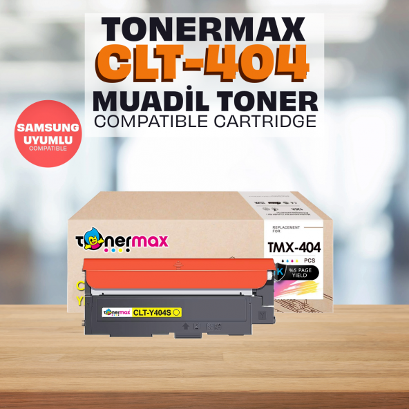 Samsung CLT-Y404S / Xpress C430 / C480 Sarı Muadil Toner - Eko ürün görseli 1