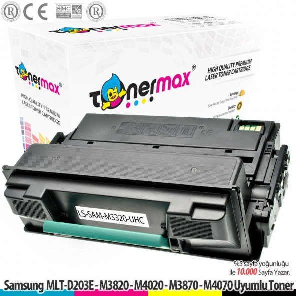 Samsung MLT-D203E/ SL-M3820D Muadil Toner ürün görseli 1