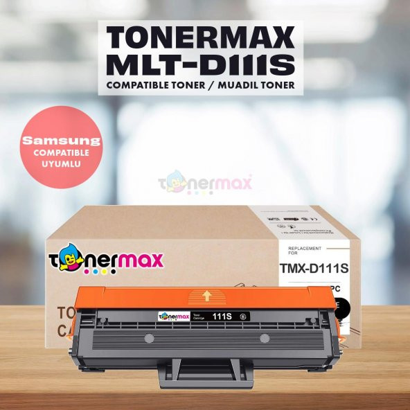 Samsung M2026W Muadil Toner / Samsung MLT-D111S Muadil Toneri - Çipli ürün görseli 1