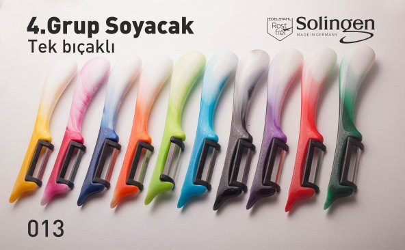SOLİNGEN MEYVE SEBZE SOYMA BIÇAĞI 2 ADET ürün görseli 1