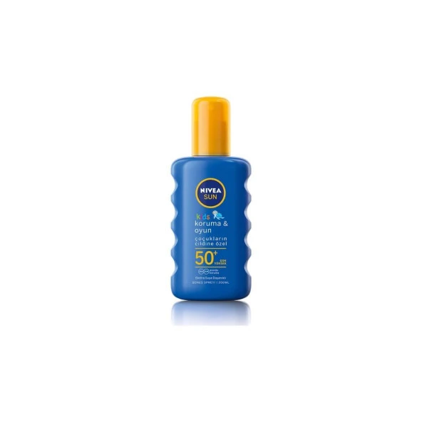 Nivea Sun Spf 50 Koruma & Bakım Çocuk Güneş Kremi 200 ml Sprey,çok Yüksek Güneş Koruyucu ürün görseli 1