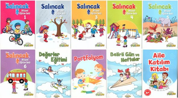 SALINCAK EĞİTİM SETİ 4 YAŞ VE ÜZERİ ürün görseli 1