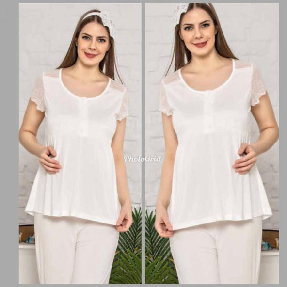 Limissi 2203 Melissa Penye Hamile Lohusa Pijama Takım ürün görseli 1