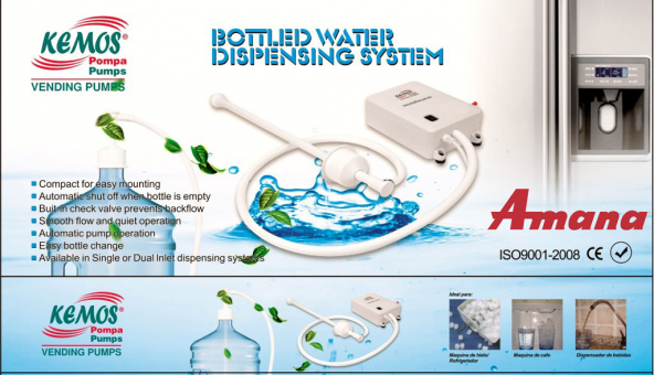 AMANA Buzdolabı Su Pompası Bottled Water Dispensing System Flojet ürün görseli 1