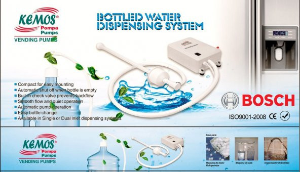 BOSCH Buzdolabı Su Pompası Bottled Water Dispensing System Flojet ürün görseli 1