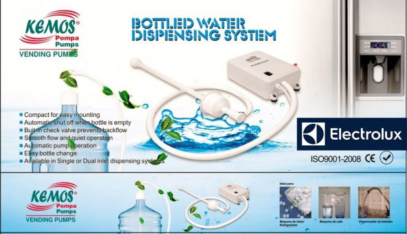 Electrolux Buzdolabı Su Pompası Bottled Water Dispensing System Flojet ürün görseli 1