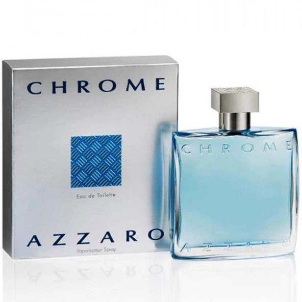 Azzaro Chrome EDT 100 ml Erkek Parfümü ürün görseli 1