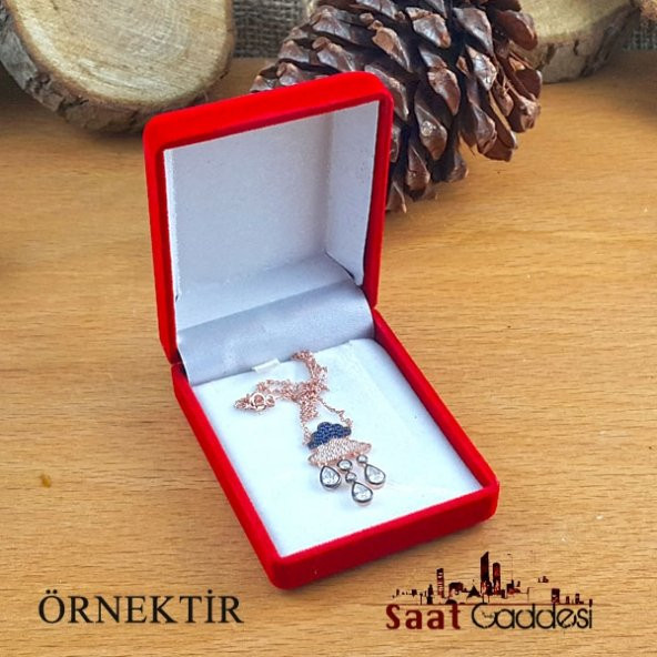 Gümüş Sedef Üzerine Yusufcuk Kolye - Resim 3