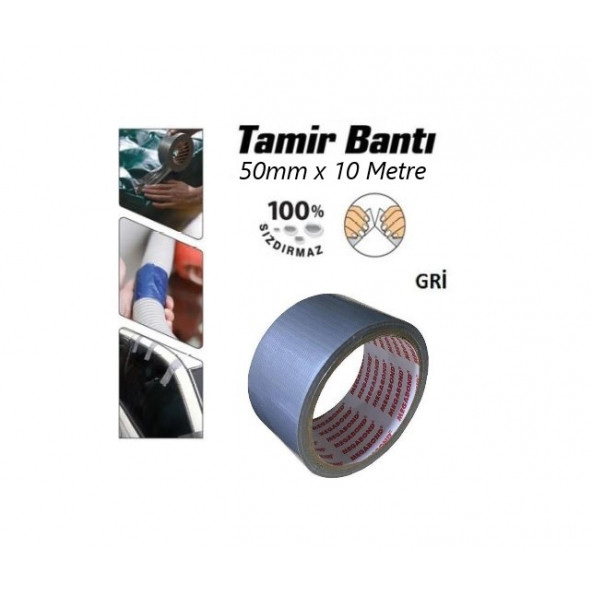 Power Tape En:50mm Metraj:10metre Renk: Gri TAMİR BANDI ürün görseli 1