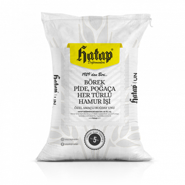 Hatap 5 kg Çok Amaçlı Un (Fabrikasından) ürün görseli 1