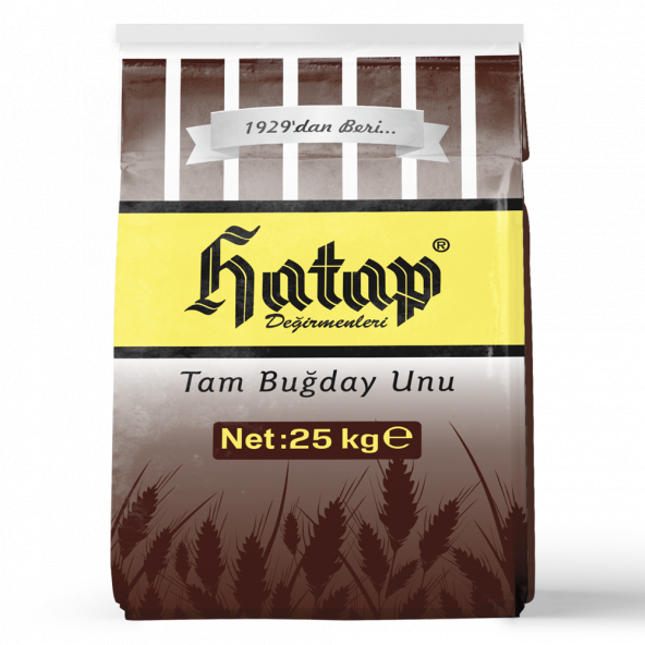 Hatap 25 kg Tam Buğday Unu (Fabrikasından) ürün görseli 1