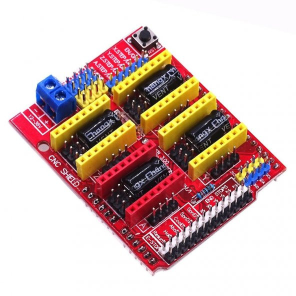 Arduino CNC Shield - A4988 Uyumlu CNC 3D Printer Step Motor - Resim 3