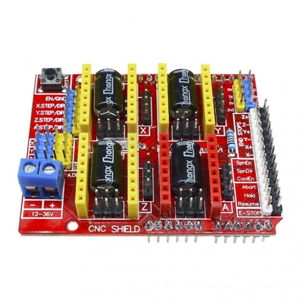 Arduino CNC Shield - A4988 Uyumlu CNC 3D Printer Step Motor - Resim 5