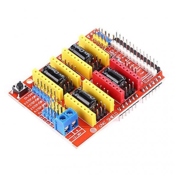 Arduino CNC Shield - A4988 Uyumlu CNC 3D Printer Step Motor - Resim 9