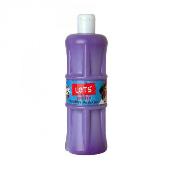 Lets Akrilik Boya 500 ML Mor L-5305 ürün görseli 1