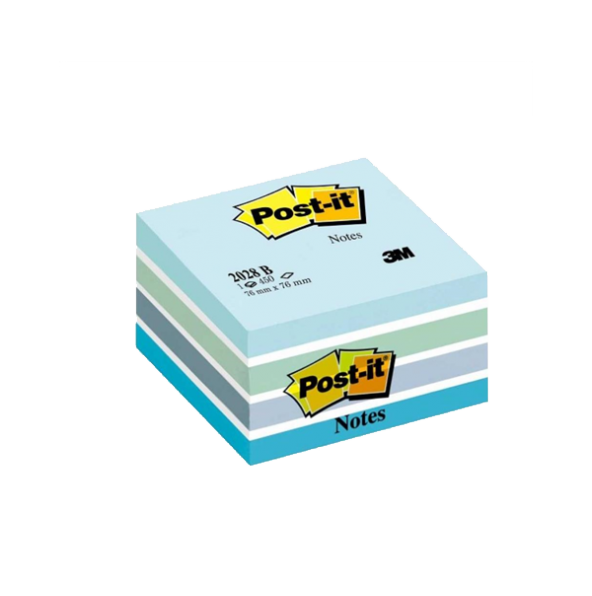 Post-it Yapışkanlı Not Kağıdı Küp 450 YP 76x76 Mavi 2028-B ürün görseli 1