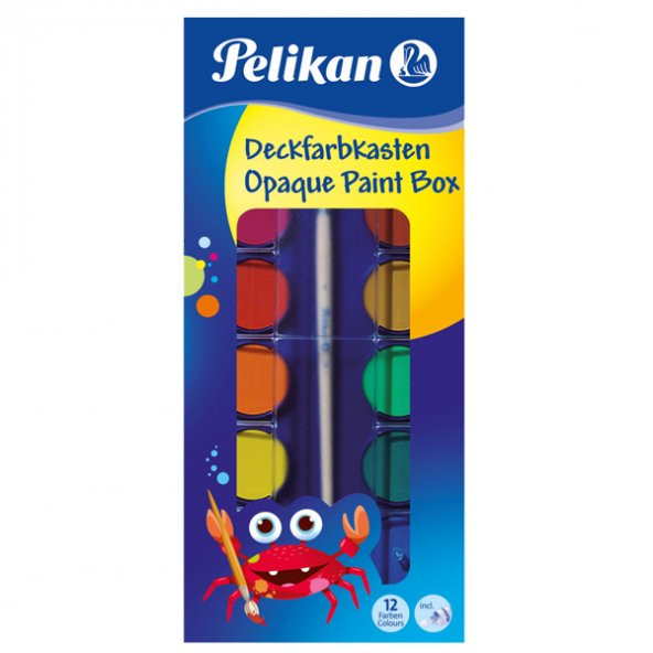 Pelikan Sulu Boya P-12 12 Renk F 355 ürün görseli 1