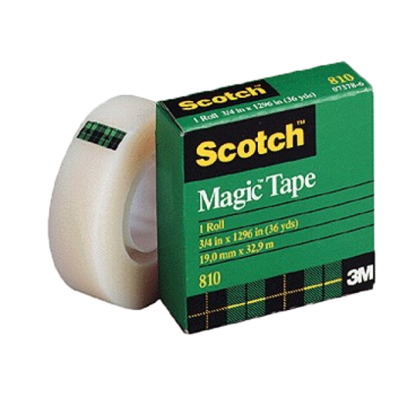 Scotch Görünmez Bant Magic 19x33 810 ürün görseli 1