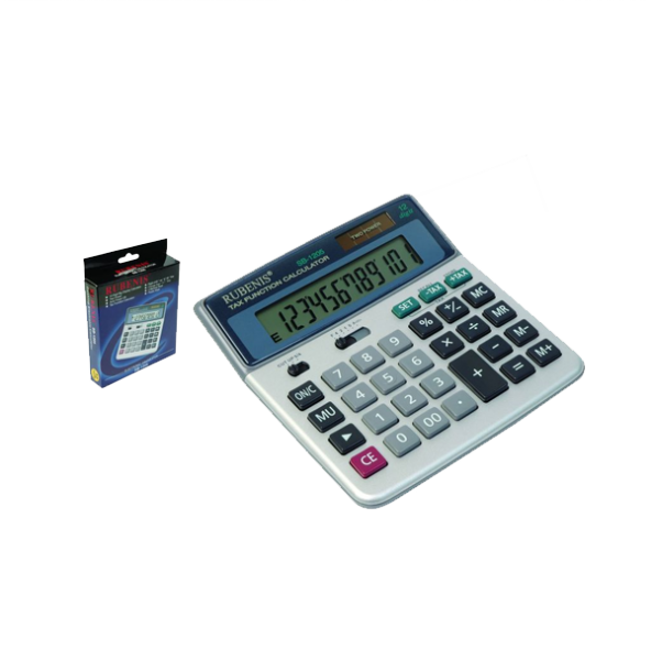 Rubenis Hesap Makinası Masa Üstü 12 Hane SB-1205 ürün görseli 1