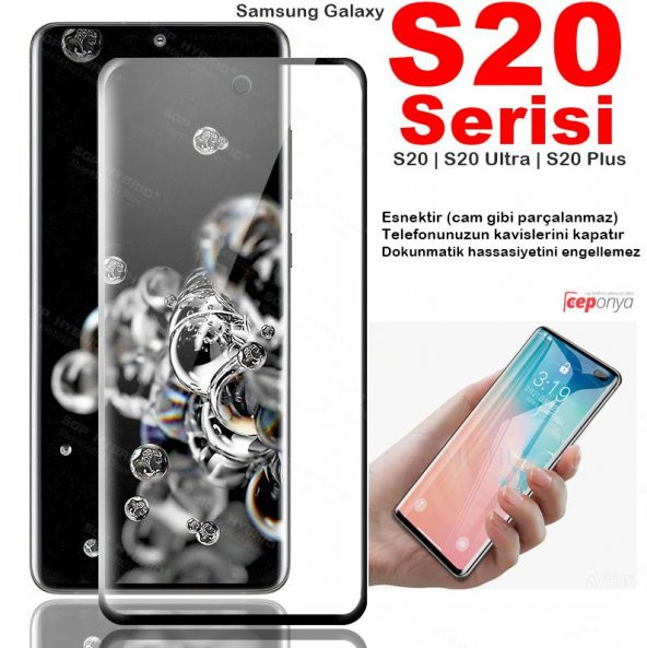 Galaxy S20 Plus Süper Pet Ekran Koruyucu Jelatin ürün görseli 1