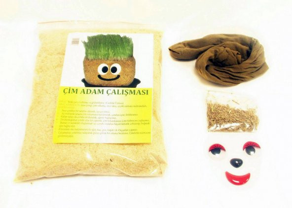 Hayal Çim Adam Yapım Seti - 2 Paket ürün görseli 1