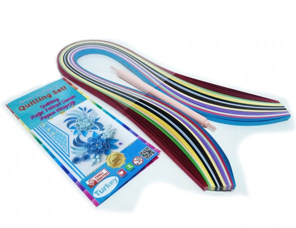 Ekonomik Quilling Öğrenci Seti - Kalın Set - 10mm - Resim 2