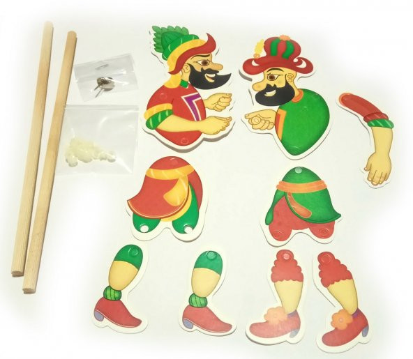 Hacivat Karagöz De Monte Etkinlik Seti ürün görseli 1