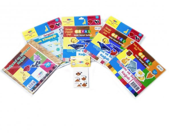 Hayal Origami Kağıdı 5li Set - Hediyeli ürün görseli 1