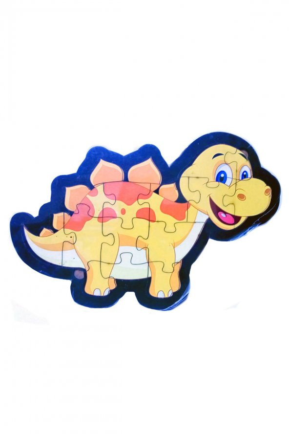 Dinazor Şekilli Ahşap Puzzle Yapboz Yeni Ürün ürün görseli 1