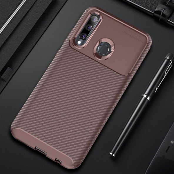 Honor 20 Lite Elden Kaymayan Kamera Korumalı Kılıf - Resim 6