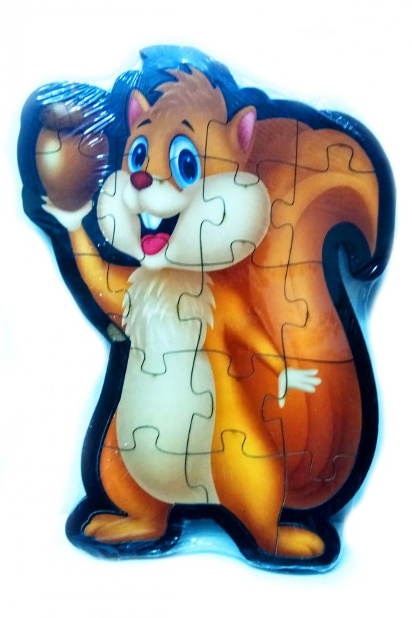 Sincap Şekilli Ahşap Puzzle Yapboz Yeni Ürün ürün görseli 1