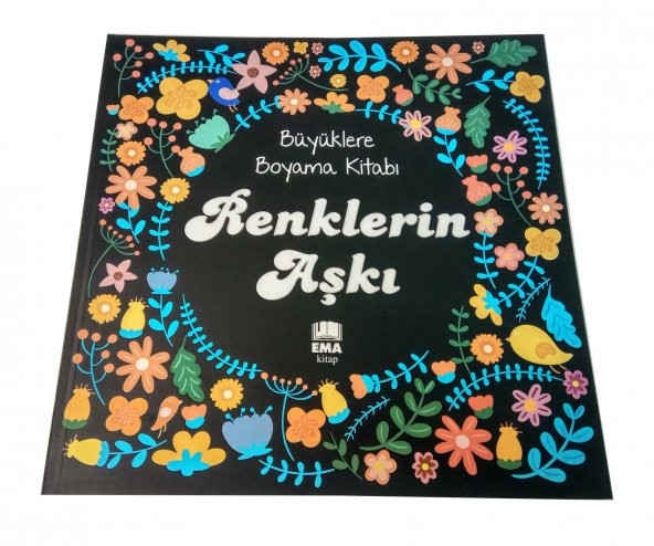 Renklerin Aşkı - Büyüklere Boyama Kitabı ürün görseli 1